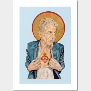 anthoni bourdain you're always at heart Posters and Art